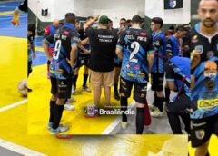 NOITE DE JOGOS EMOCIONANTES NO GINÁSIO MUNICIPAL DE BRASILÂNDIA MS