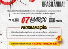 DIA “D” CONTRA A DENGUE EM BRASILÂNDIA!