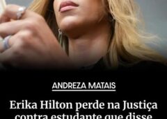 ERIKA HILTON PERDE NA JUSTIÇA CONTRA ESTUDANTE QUE DISSE QUE TRANS NÃO SÃO MULHERES