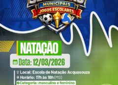 SELETIVAS MUNICIPAIS- JOGOS ESCOLARES 2026