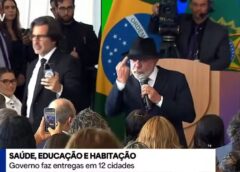 LULA FAZ GESTO OBSCENO DURANTE EVENTO OFICIAL DO GOVERNO AO REBATER QUE “POBRE NÃO GOSTA DE COISA BOA”