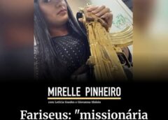 FARISEUS: “MISSIONÁRIA DO CV” POSA COM FUZIL BANHADO A OURO NO RIO