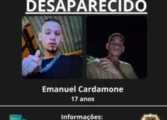 RAPAZ ESTÁ DESAPARECIDO EM BRASILÂNDIA MS