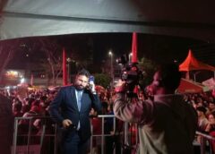 REPÓRTER DA JOVEM PAN É HOSTILIZADA EM ATO PRÓ-LULA EM SÃO PAULO.